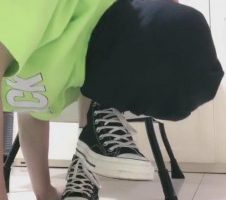 【linda】超脏帆布鞋臭棉袜羞辱脚底奴 bf10248