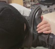 【初见】贱狗只配给主人舔鞋底 bf10528