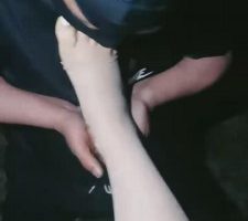 【语晴】户外长靴肉丝遛狗调 bf11081