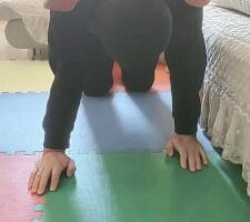 【温柔九月】帆布鞋踩踏坐垫狗 bf19399