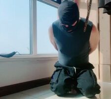 【媚朵S】袜子口球塞嘴狗笼囚禁 bf19835