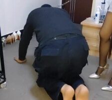 【橙子女主S】捆绑踩踏贱狗 bf21079