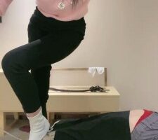 【陈甜女蒂】短白靴脏船袜调狗 bf23459