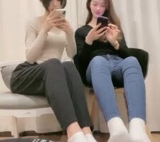 【虞姬S】带素人姐妹运动鞋白袜玩狗【完整版】 bf25450