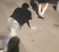 【欣欣】深夜户外调-狗链遛狗爬行/骑脖子/吃袜子转胯【完整版】 bf28455