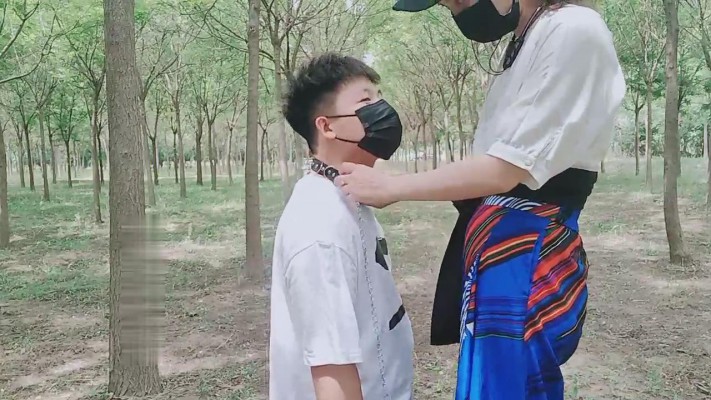 【伯爵S】户外骑马遛狗爬行 bf28816