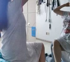 【魔鬼天使】丝袜塞嘴/骑马/镜前辱/人体座椅 bf31579