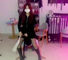 【雯雯】鞭打羞辱/深喉/全体重踩踏 bf33617