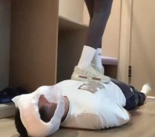 【久瑶】内裤套头-运动鞋白袜全体重踩踏 bf34240