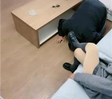 【西西】皮鞋及膝棉袜跪舔/碾压狗爪 bf35687