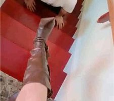 【高傲S】长靴闻舔/原味脚深喉  JS231119-13