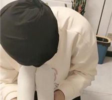 【狐妹】跪舔原味黑丝棉袜jio  JS231126-15