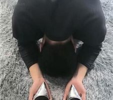 【洛欢】高跟黑丝踩狗爪/臭脚捂脸/嘴叼高跟 JS240304-1