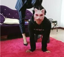 【凌儿女神】母畜伺候-骑马转胯/跪舔高跟裸足-鞭打/耳光 bf38919