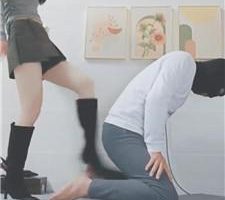 【灵竹】长靴S提档/鞭打/转胯/脚踩喂食/闻棉袜 bf38945