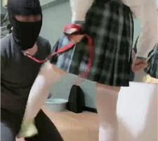 【黑泽兮】洛丽塔S-高帮鞋白丝踩踏踢踹 bf39002