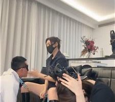 【妆主大大】情侣奴-头顶高跟/保鲜膜窒息/吮吸酸奶脚/奴下奴舔脚 bf39600