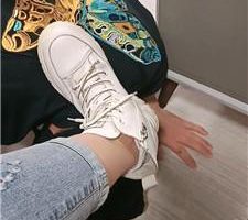 【卡罗琳】圣水淋浴/棉袜裸足舔 JS240331-4