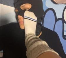 【甜恬】超臭白袜jio捂脸窒息 JS240413-8