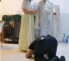 【甘露S】双S-汉服诱惑调-踩踏转胯/舔脏鞋/骑马/圣水【双视角版】bf40414