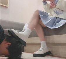 【心动茜茜】JK小姐姐-皮鞋白袜玩虐/踩脸窒息/喂口水/踩踏 bf41866