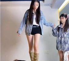 【麋鹿银儿】双S-双奴-轮流全体重踩/白袜窒息/骑马骑脖/转胯 bf41909