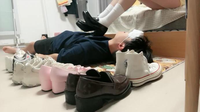 【supp】换多双脏鞋全体重踩踏 bf42809