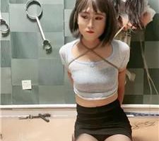 【盈盈】五花大绑囚禁变装奴/囚禁狗笼 JS240726-15