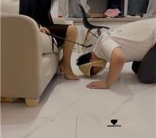 【碧昂斯】内裤套头/跪舔高跟/踩踏喂食 JS240729-16