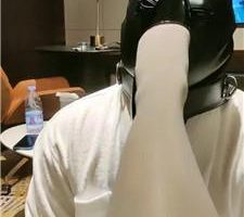 【蓝蓝大S】高跟肉丝脚踩虐/耳光/脚插嘴 JS240914-3