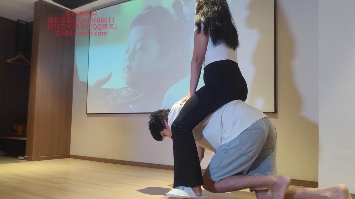 【90原创】悠闲坐脸上化妆 坐脸/人体坐垫/颜面骑乘/呼吸控制 YC-240915-11