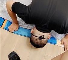 【上海汤圆】短白袜踩地毯奴/掐乳 JS240920-5