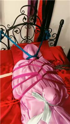 【魔鬼天使】丝巾全包捆绑 JS241208-40