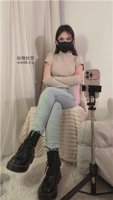 【夏桑】马丁靴脏白棉袜寸    250104-7