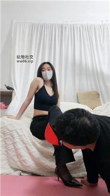 【甜音】坐脸窒息-黑丝高跟碾压踩 JS250118-42