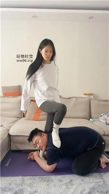 【埋汰】超臭白棉袜气味辱/骑马踩踏 JS250120-26