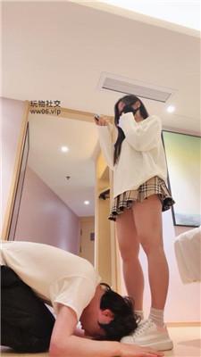 【妮蔻】喜欢白棉袜的哥哥-袜子塞嘴/踩踏腿绞 bf49812