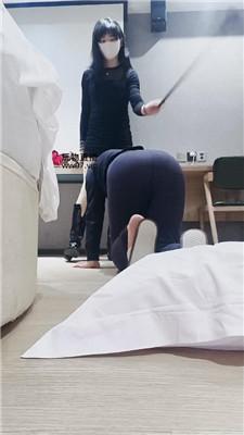 【米小唐】长靴踩/白袜脚捂脸 JS250301-21