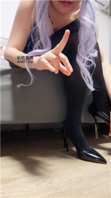 【玄葉】油光黑丝红底高跟    250302-27