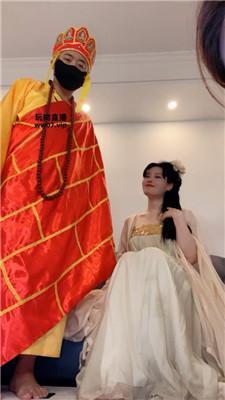 【松紫大大】白骨精诱惑唐僧做奴 JS250311-17