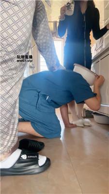 【斯羽情侣主】强迫狗喝刷鞋水【双视角版】 JS250317-42