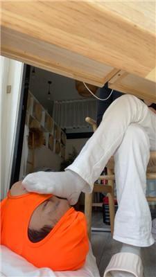 【玥野兔】超臭原味白袜捂脸窒息 JS250321-4