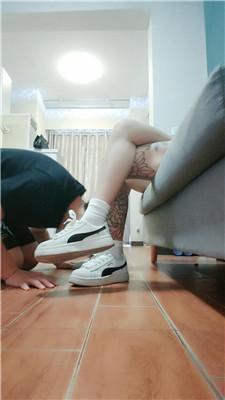 【CCS】双S-纹身小妹小白鞋白袜虐 JS250507-27