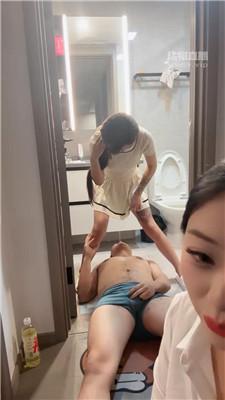 【冰语】纹身小妹白袜脚虐奴才【双视角版】 JS250725-17