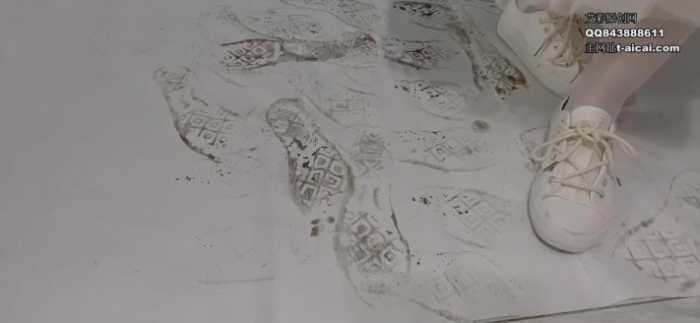 【小熏】趣味踩踏白纸（室内+室外） YC-250727-3