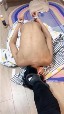 【南月女神】捆绑犬化-重度鞭打-狂喝圣水 JS250805-11