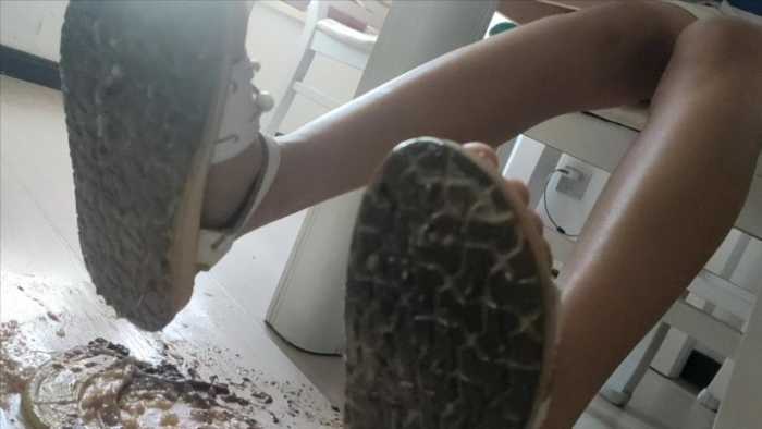 初中生凉鞋踩香蕉奥利奥 JS251027~5