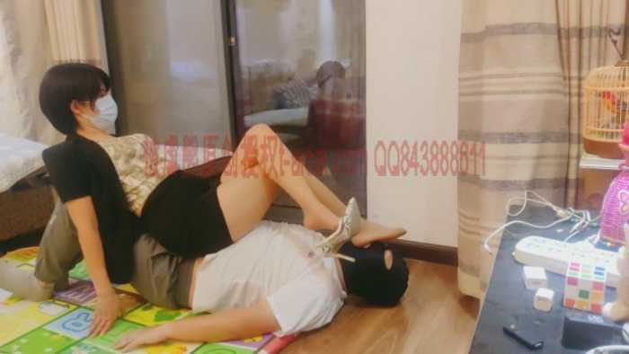 「被虐熊原创」美容院美容师素人OL装上门调教被虐熊 YC-251207