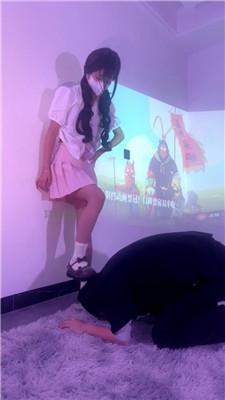 【白鹭】私人影院女仆白袜首调 JS251216-40