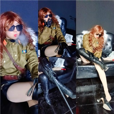 【魅影骑士】大佐姐姐高冷狠毒折磨贱奴 YC-260217-2